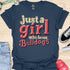 Just a girl who loves bulldogs - V10 - 3D Blocks T-Shirt